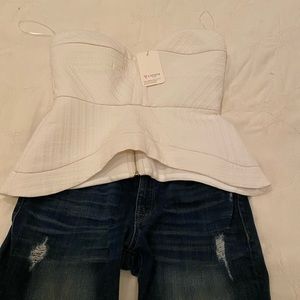 L’ATISTE “corset” tube top